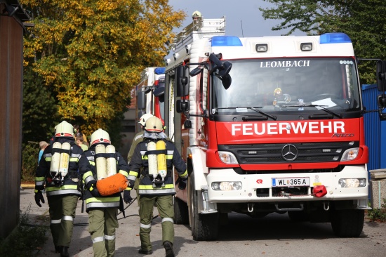 Gemeinsame Einsatzübung der Feuerwehren in Leombach