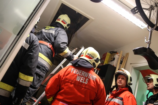 Brandverdacht im Jugendzentrum in Wels-Vogelweide