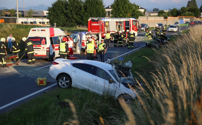 Tödlicher Crash auf der Pyhrnpass Straße in Sattledt