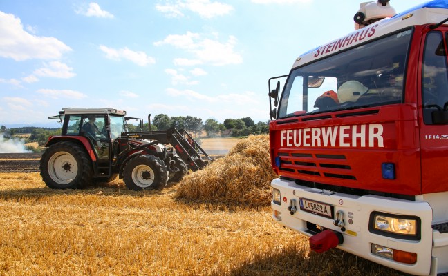 Feldbrand in Steinhaus rasch unter Kontrolle gebracht
