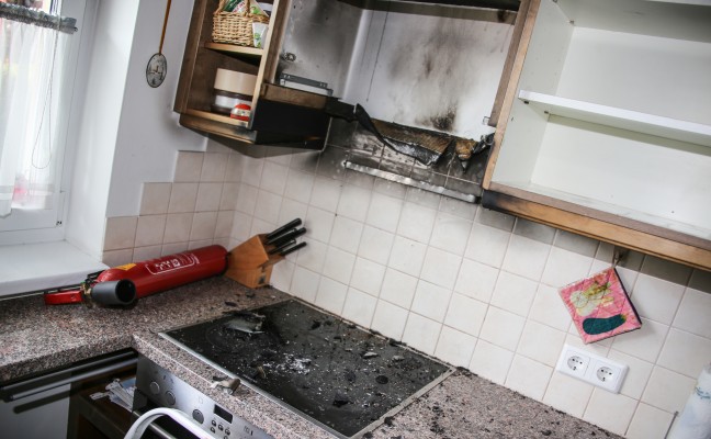 Brand in der Küche eines Hauses in Leonding rasch gelöscht
