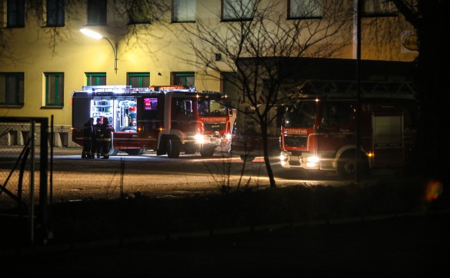 Kabelbrand in einem Industriebetrieb in Wels sorgte für Einsatz der Feuerwehr