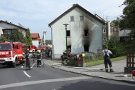 Drei Feuerwehren bei Brand eines Wohnhauses in Kremsmünster im Einsatz
