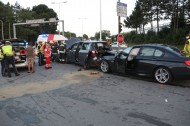 Autolenker musste nach schwerem Auffahrunfall in Thalheim bei Wels reanimiert werden
