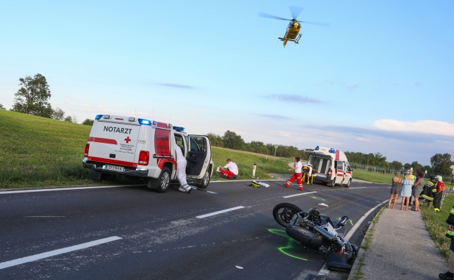 Polizei sucht nach schwerem Motorradsturz dringend Zeugen des Unfalls