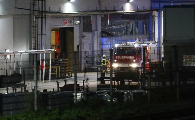 Brand in einem Industriebetrieb in Grieskirchen