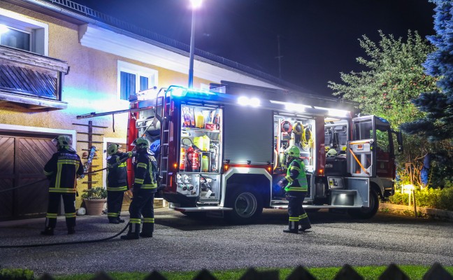 Brand im Heizraum eines Wohnhauses in Gaspoltshofen schnell gelöscht