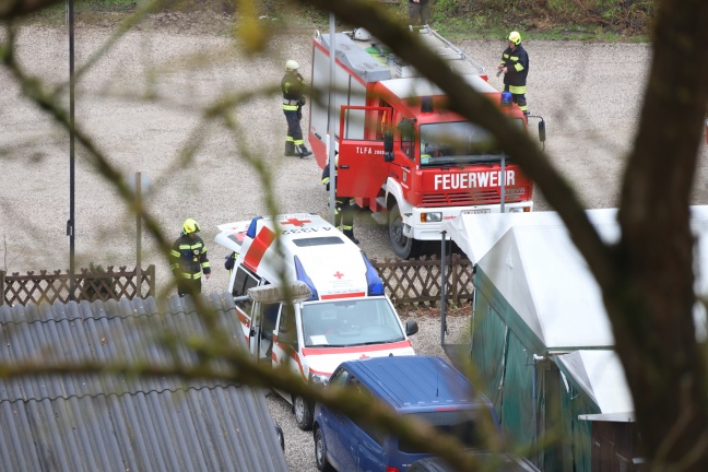 Explosion auf Schießplatz in Desselbrunn fordert zwei Schwerverletzte