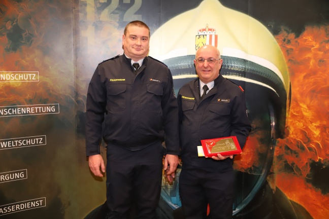 Christoph Greinecker als Feuerwehrmann des Jahres 2018 ausgezeichnet