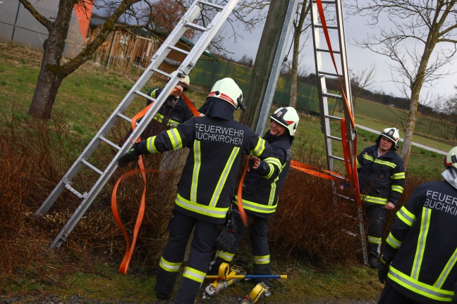 Starke Sturmböen sorgten für vereinzelte Einsätze der Feuerwehren in Oberösterreich