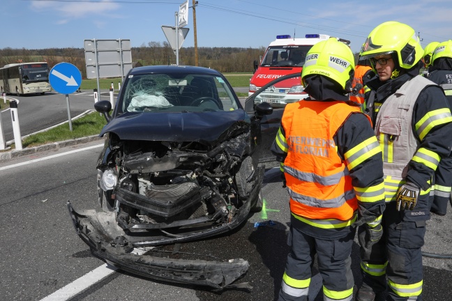 Schwerer Verkehrsunfall in St. Florian fordert zwei Verletzte