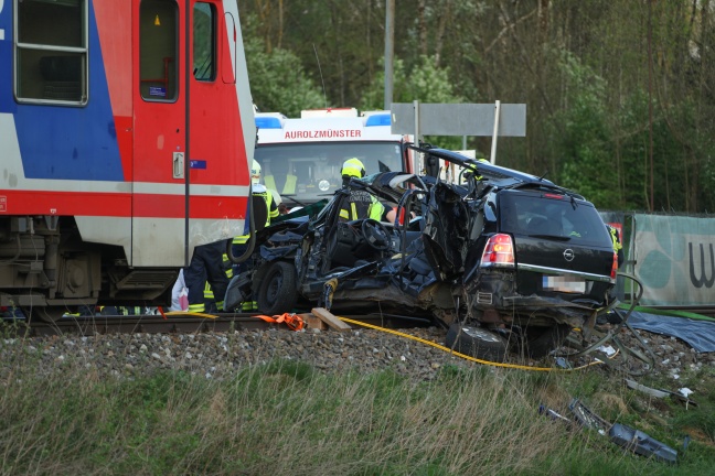 Tödlicher Unfall auf Bahnübergang in Aurolzmünster