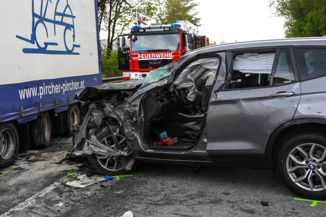 Tödlicher Verkehrsunfall auf Rieder Straße in Tumeltsham