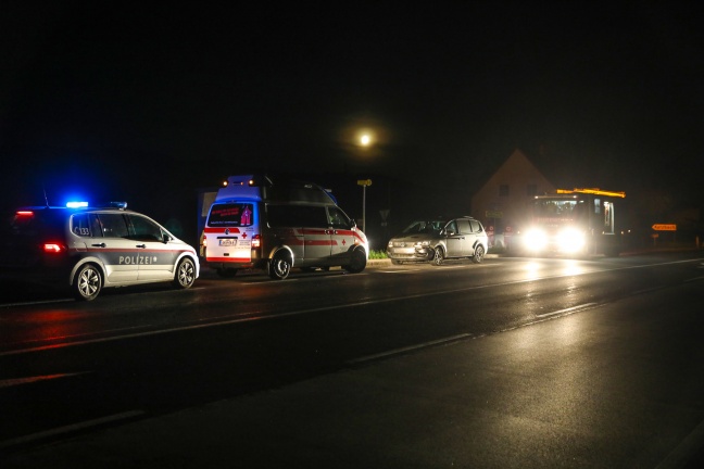 Nächtlicher Verkehrsunfall in Krenglbach stellte sich als Wildunfall heraus
