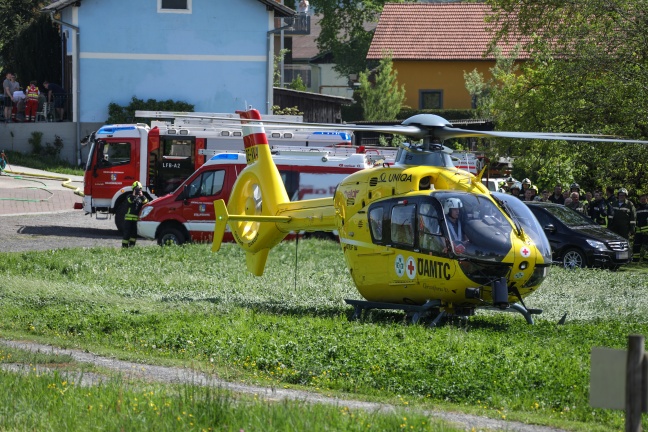 Jugendlicher bei Brand in Waizenkirchen schwer verletzt