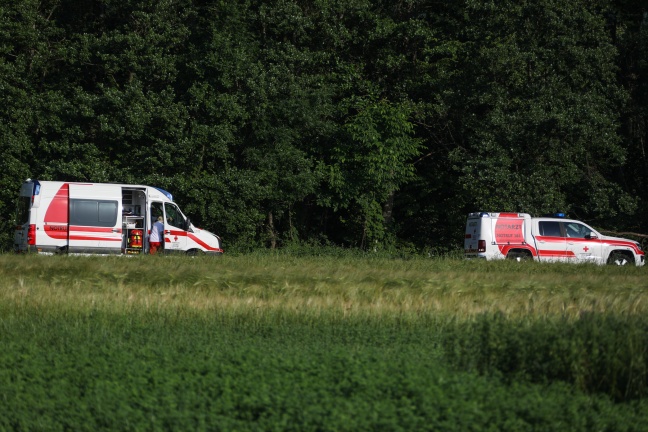 Verkehrsunfall mit Moped in Wels-Waidhausen