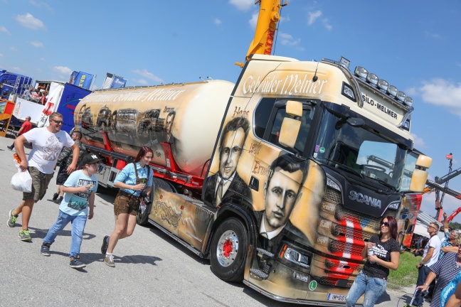 "Ein Truckertreffen, wo auch richtig was los ist" - 3. Truck Event Austria in Vorchdorf