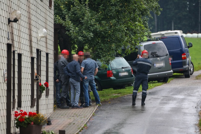 Mordversuch: Vier Personen entkamen Brand in einem Haus in Frankenburg am Hausruck