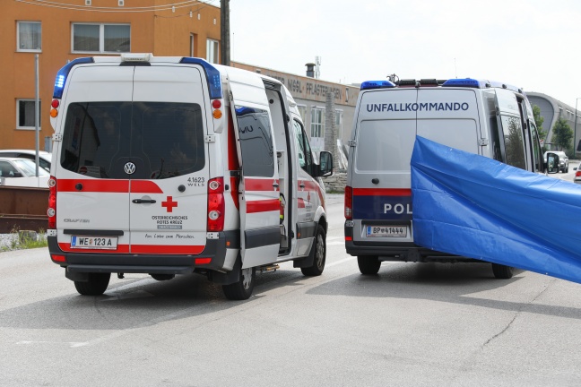 Radfahrer nach internem Notfall bei in Wels-Waidhausen gestorben