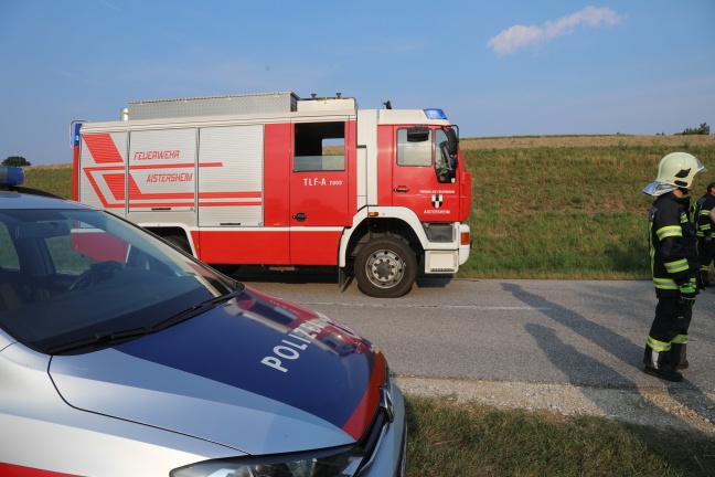 Verkehrsunfall in Aistersheim fordert eine Leichtverletzte