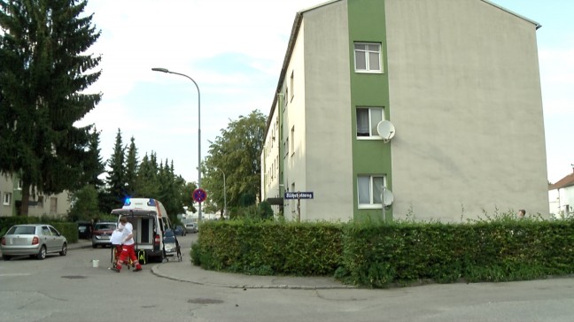 Hausbewohner (45) bei Sturz aus Fenster in Steyr-Tabor schwer verletzt