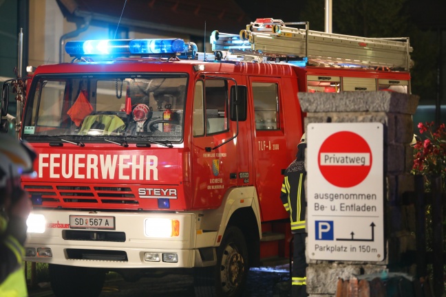 Brand in einem Hotelgebäude in Waldkirchen am Wesen