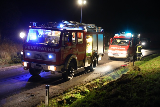 Autoberschlag in Pichl bei Wels endet glimpflich
