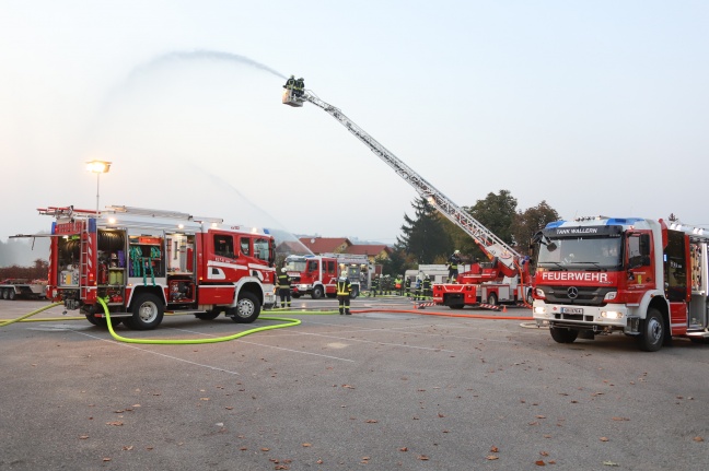 Discothek Go-In diente als besondere Übungslocation für neun Feuerwehren