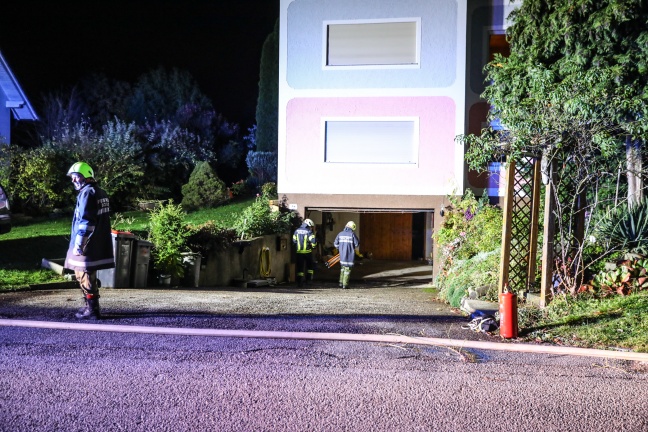 Defekte Heizungsanlage sorgt fr Einsatz der Feuerwehr bei Wohnhaus in Schlatt