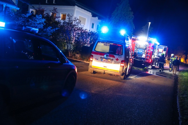 Defekte Heizungsanlage sorgt fr Einsatz der Feuerwehr bei Wohnhaus in Schlatt