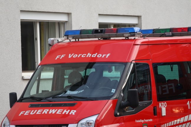 Drei Feuerwehren bei Brand im Schulzentrum in Vorchdorf im Einsatz