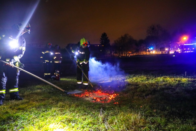 Erster typischer Silvester-Einsatz in Wels-Vogelweide bereits 26 Stunden vor dem Jahreswechsel