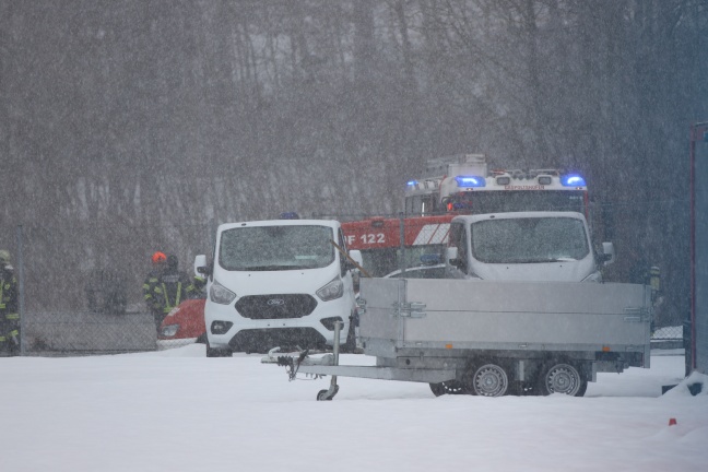 Fünf Feuerwehren bei Brand in Gaspoltshofen im Einsatz