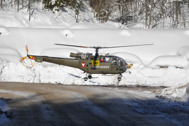 Schneedruck: Ausmaß der Schäden in Rosenau am Hengstpaß wird sichtbar
