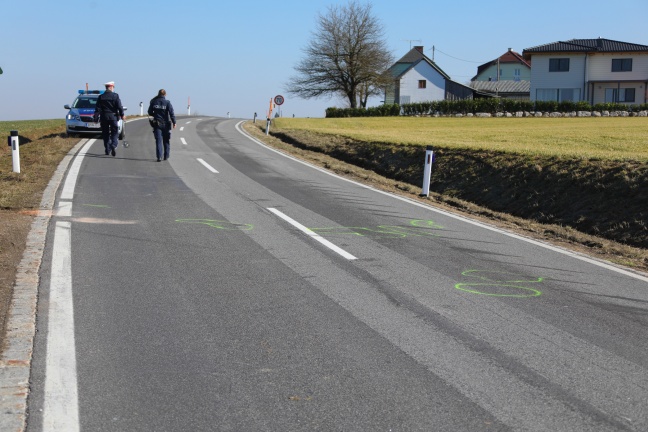 Unfall in Kremsmünster: Alkotest bei Unfalllenkerin nach 12. Blasversuch abgebrochen