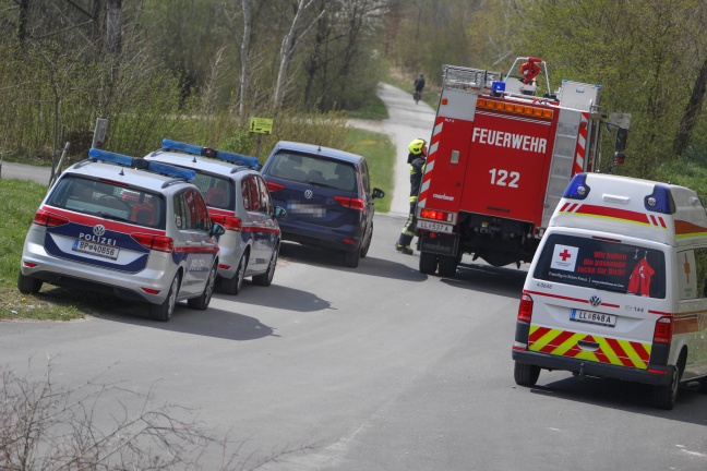 Leblose Person bei Pucking aus der Traun geborgen