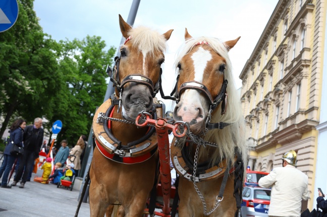 Landesfeuerwehrverband Oberösterreich feiert 150-jähriges Jubiläum mit großem Festaufmarsch in Linz