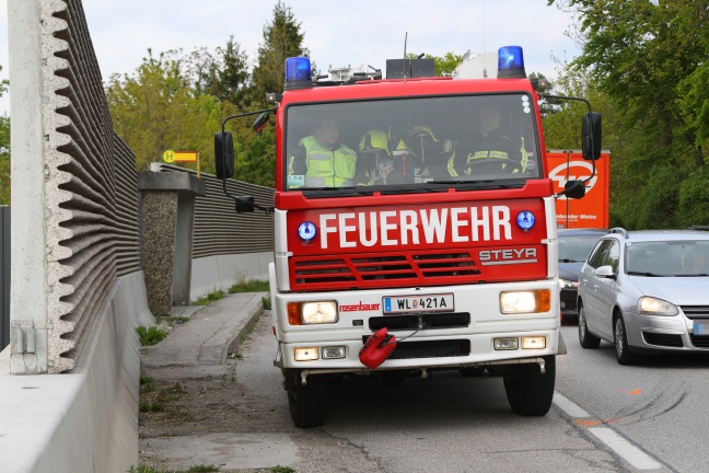 Vier Verletzte bei Verkehrsunfall auf Wiener Straße in Gunskirchen