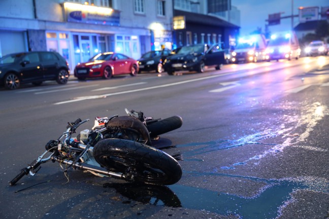 Schwerer Mopedunfall in Wels-Innenstadt forderte nun zweites Todesopfer