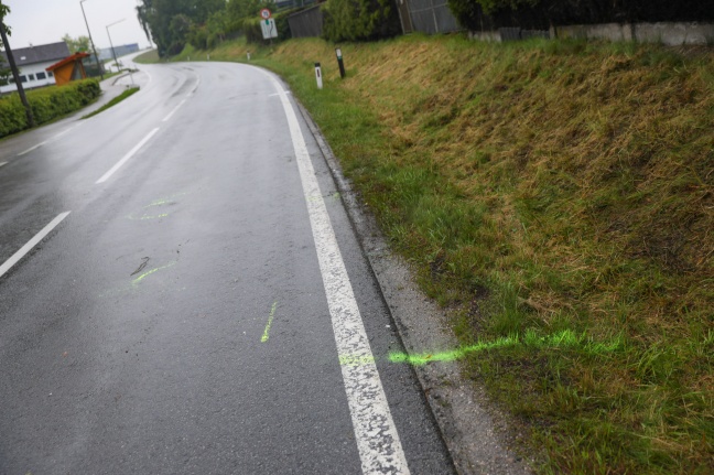 Schwerer Verkehrsunfall in Neuhofen im Innkreis