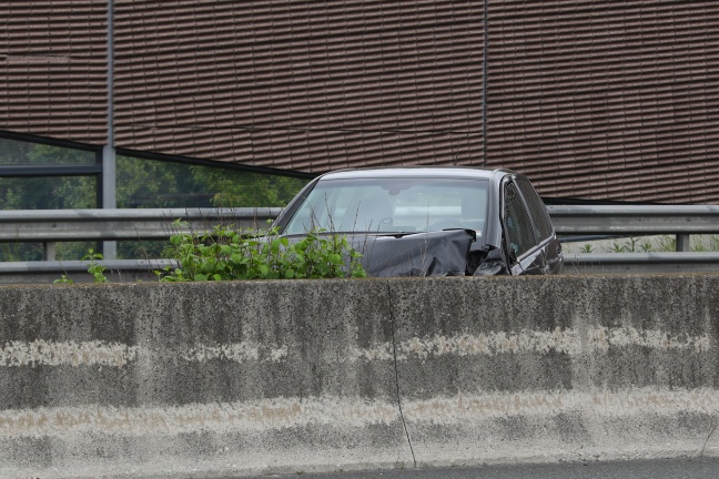 Verkehrsunfall auf der Innkreisautobahn bei Weibern