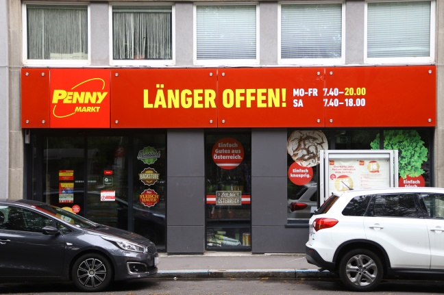 Raubüberfall auf Angestellte eines Lebensmittel-Discounters in Linz-Innere Stadt