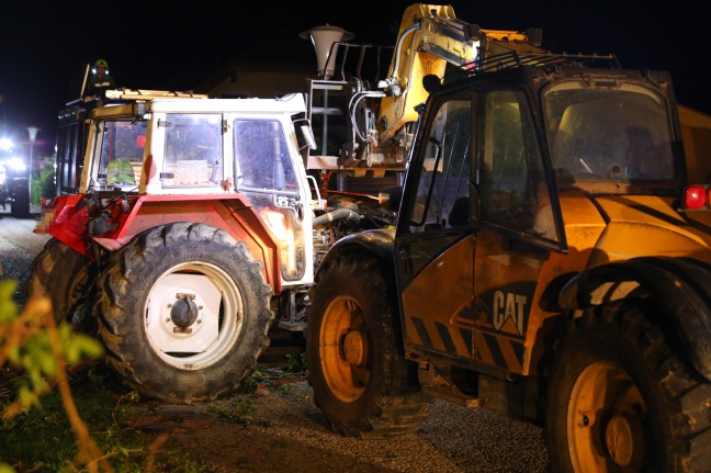 Landwirt starb nach Traktorabsturz in Steinbach an der Steyr