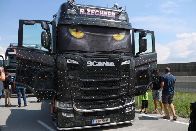 570 spektakuläre Showtrucks werden am Wochenende beim 4. Truck Event Austria in Wels zur Schau gestellt