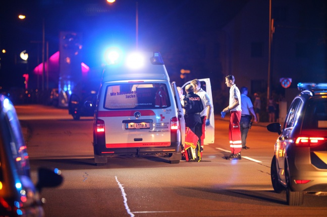 Schüsse bei Polizeieinsatz: Tatverdächtiger auf Flucht in Wels-Lichtenegg angeschossen