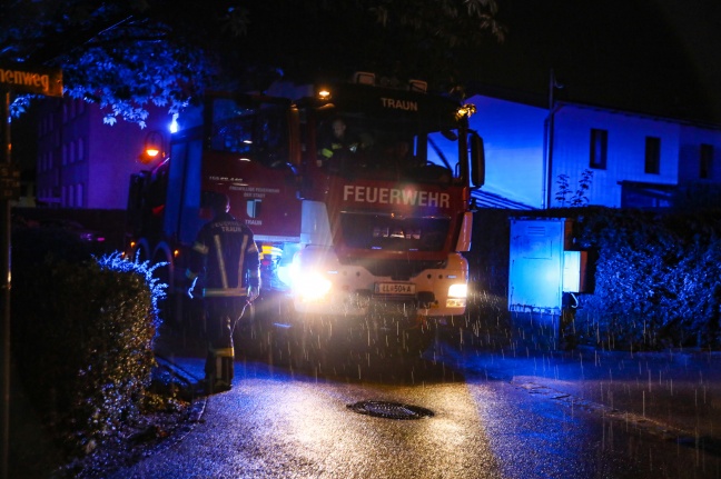 Unwettereinstze: Heftige Gewitter sorgen lokal fr berflutungen und Vermurungen