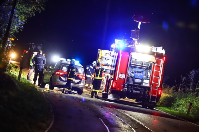 Ausläufer eines Sturmtiefs sorgen für Einsätze der Feuerwehren in einigen Regionen Oberösterreichs