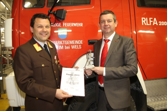 Vollversammlung und Wahl des Kommandos bei der Feuerwehr Thalheim bei Wels