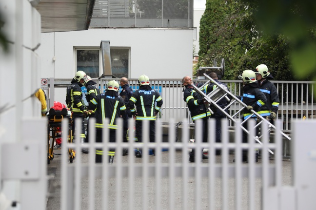 Reanimation: Leblose Person in Wels-Innenstadt aus Mühlbach gerettet