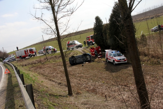 Tödlicher Verkehrsunfall auf Innviertler Straße in Krenglbach
